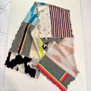 Brodie Cashmere Scarf Patchwork Scarf